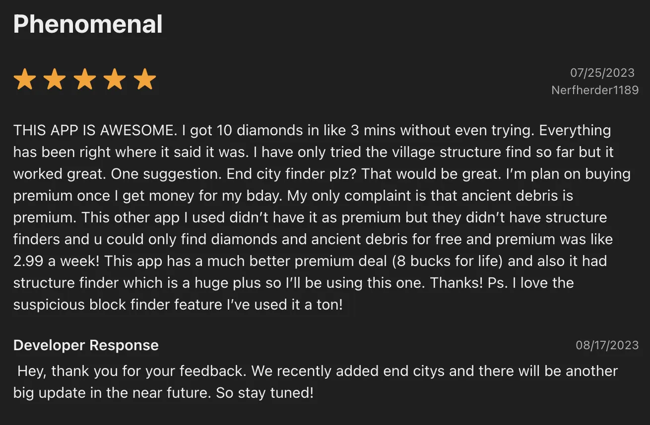 App Store review by Nertherder1189 - Phenomenal